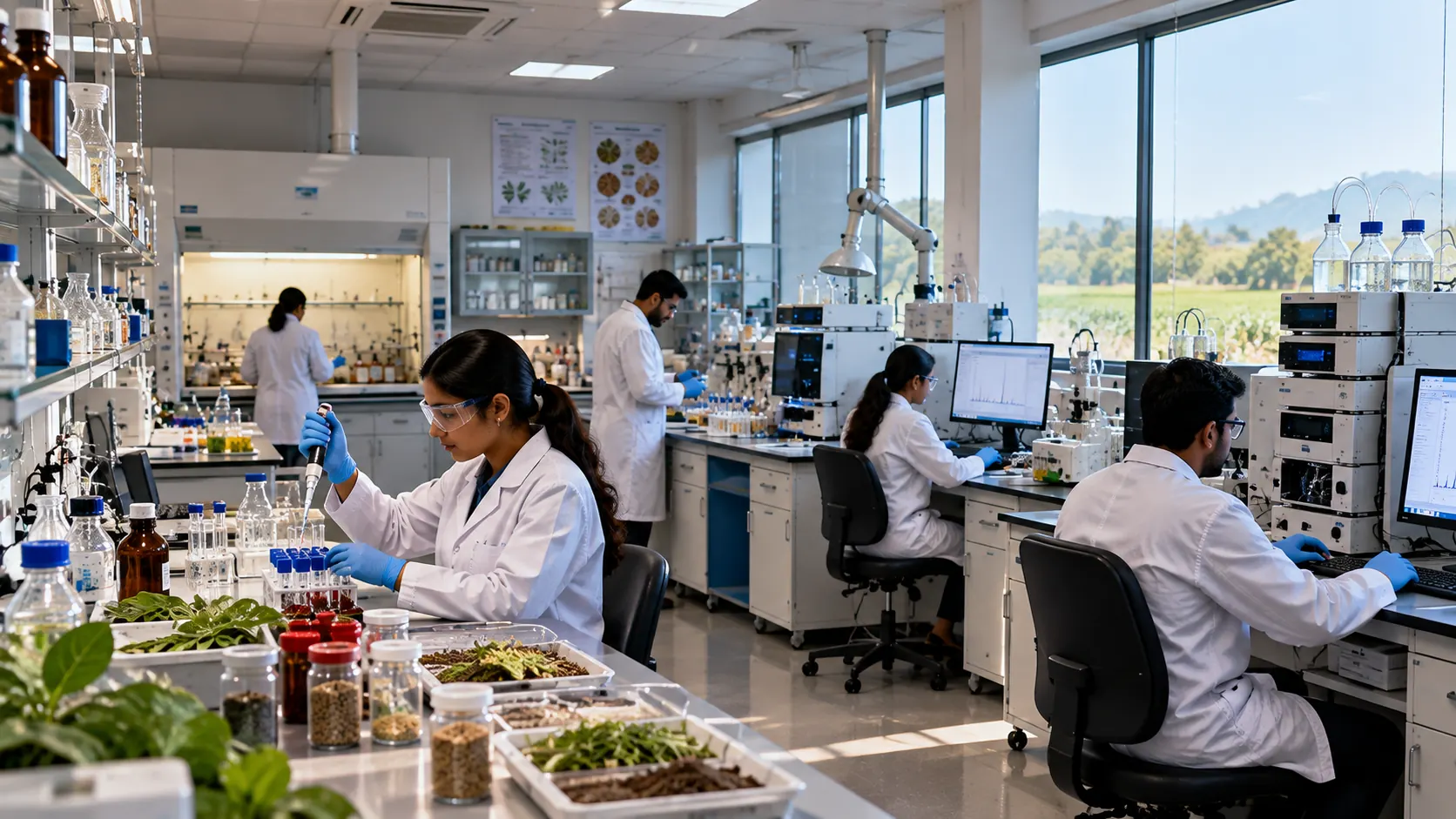 Research Laboratories laboratory environment
