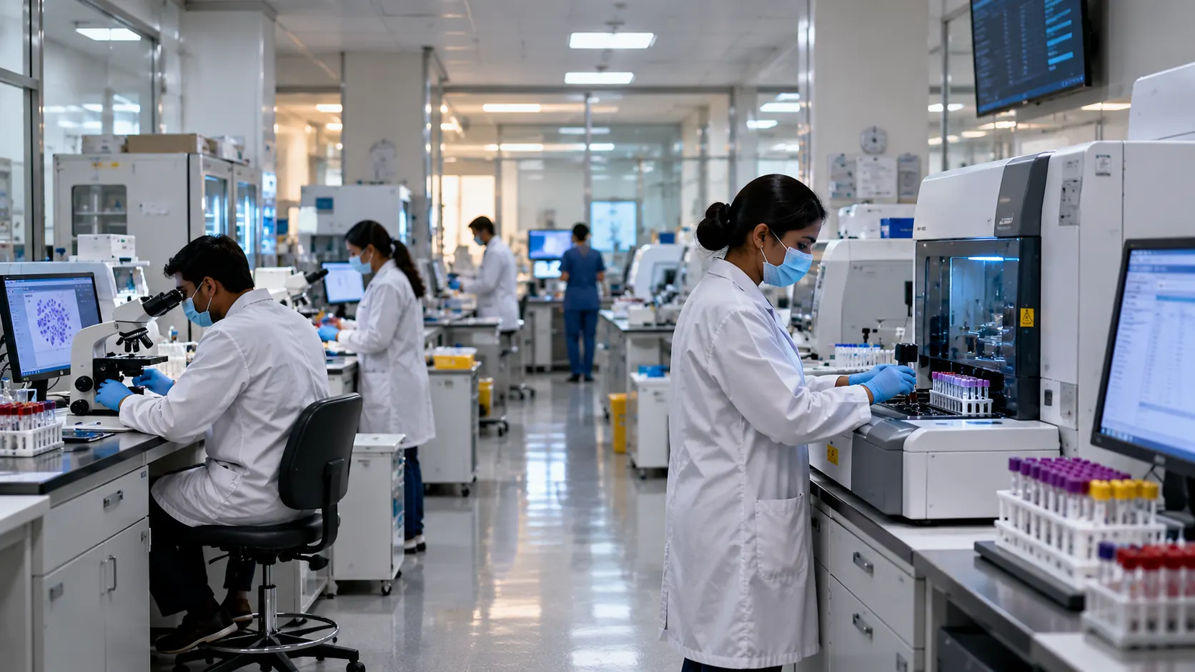Forensic Laboratories laboratory environment