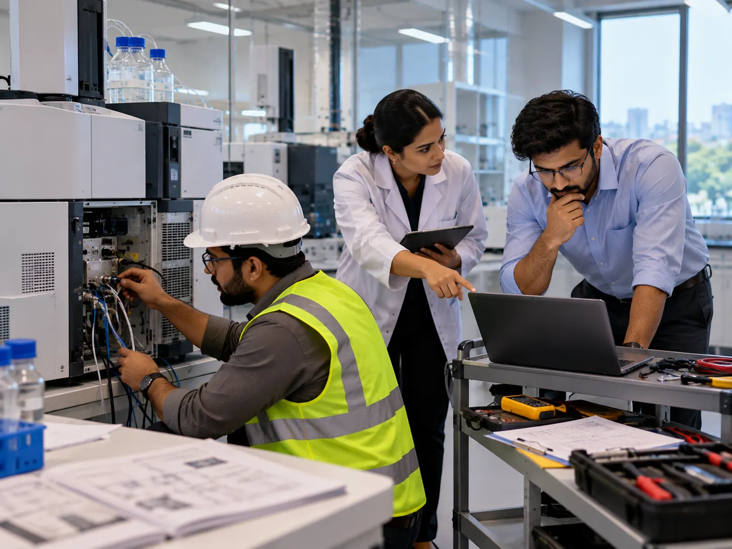Installation & Commissioning laboratory environment