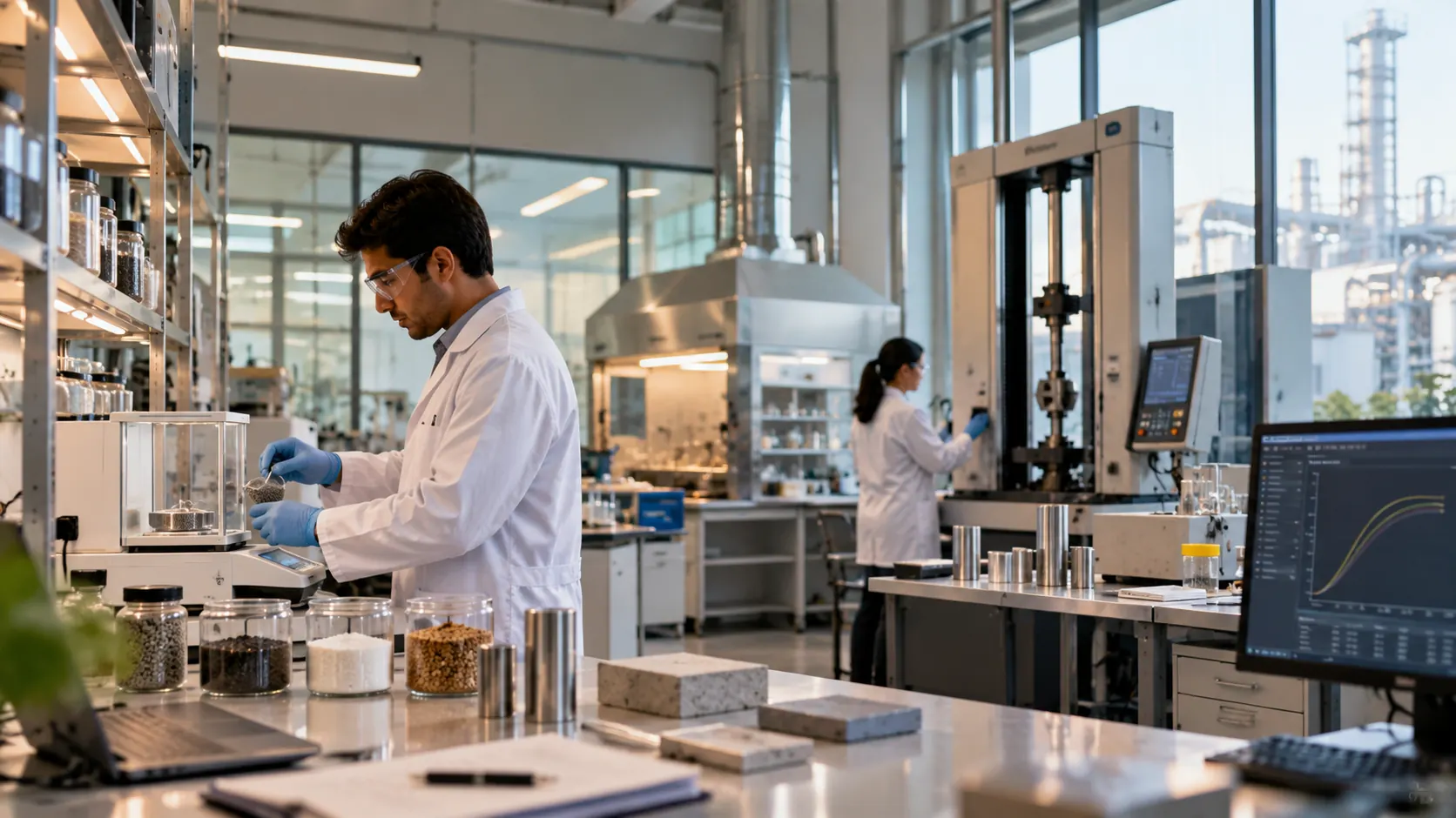 Industrial & Testing Laboratories laboratory environment