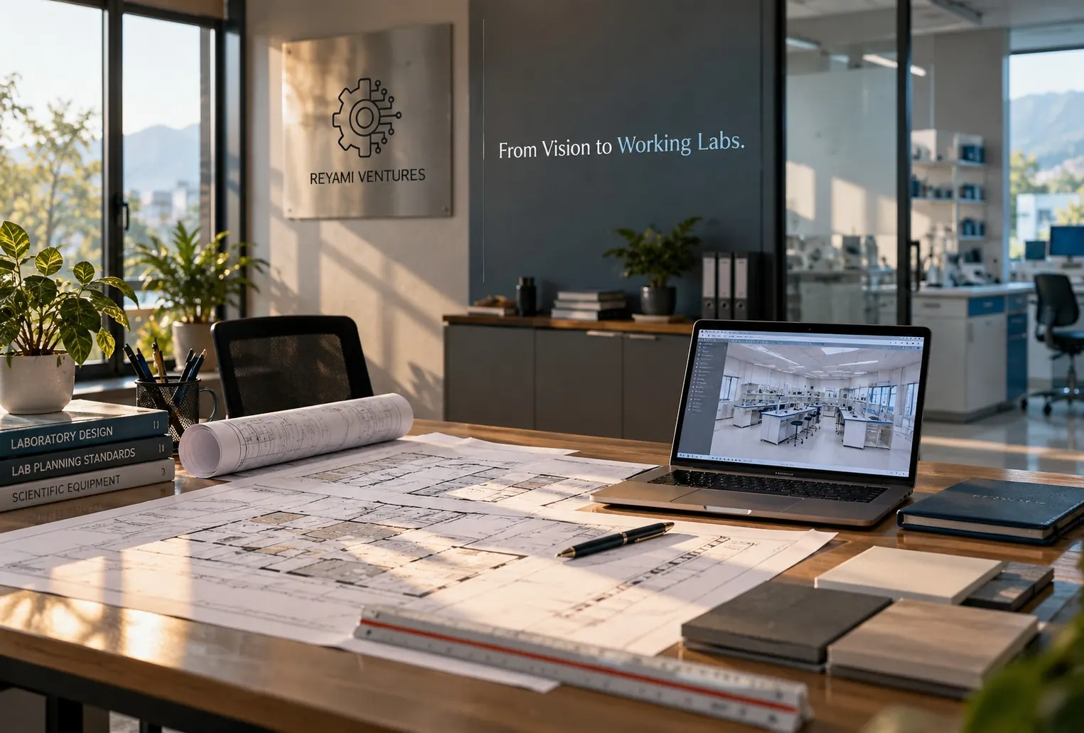Laboratory planning and design at Reyami Ventures
